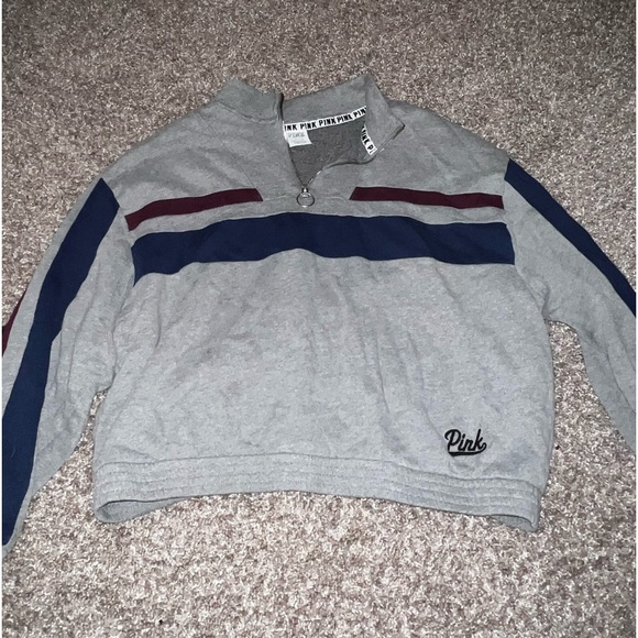 PINK Quarter Zip - Picture 1 of 4